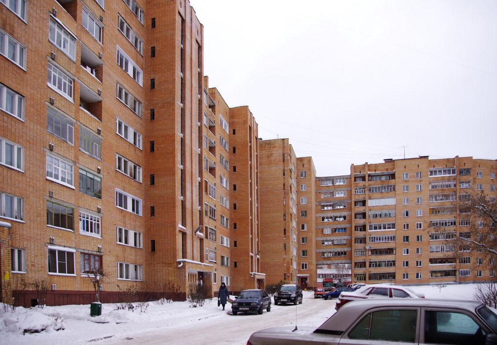 Повседневный городской пейзаж